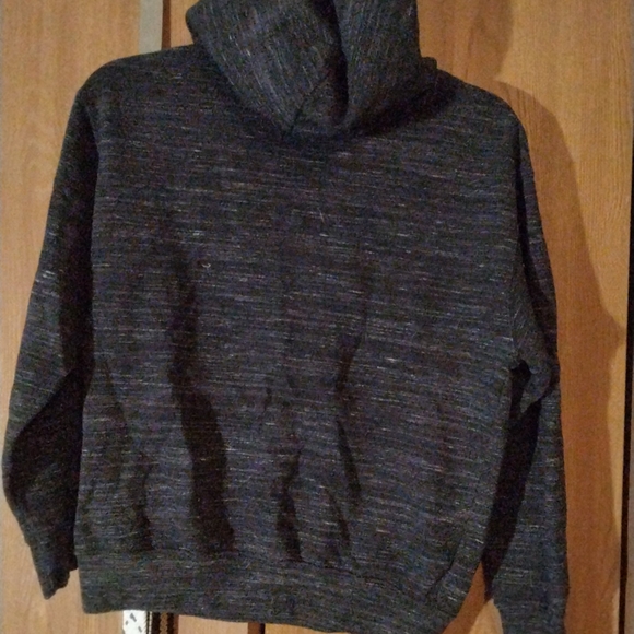 ESY Surf Co. Las Vegas Nevada Pullover Hoodie Dark Gray White Women Size S - Picture 2 of 3